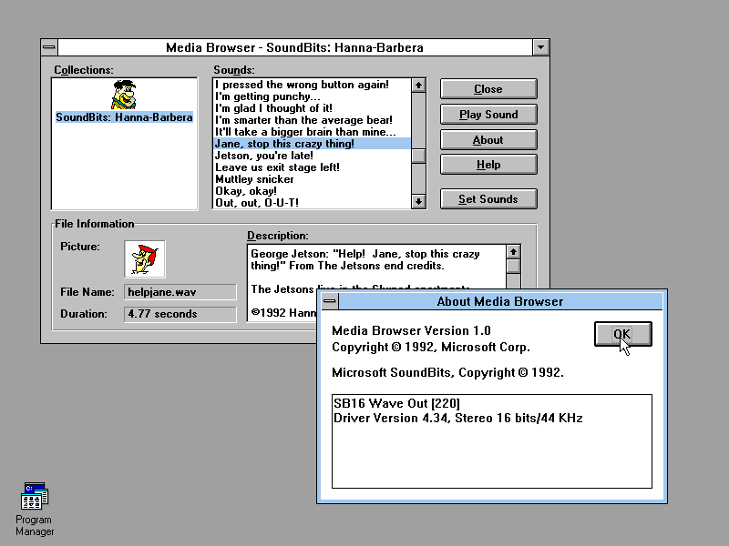 Microsoft Soundbits 1.0
